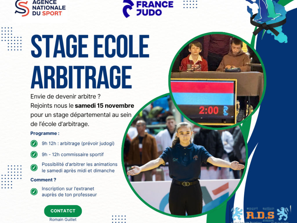 Image de l'actu 'Stage École d’Arbitrage : Apprendre en pratiquant !'