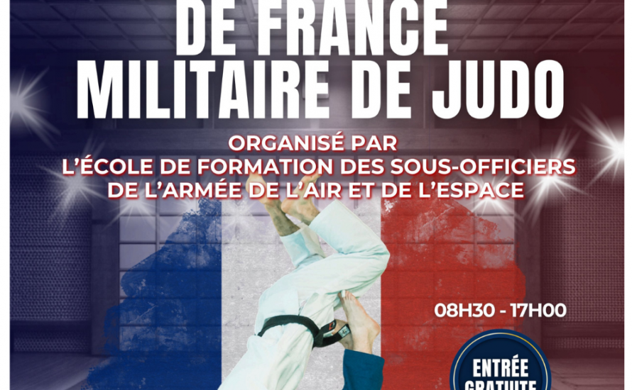Championnat de France Militaire de Judo – Rochefort les 18 & 19 février 2026